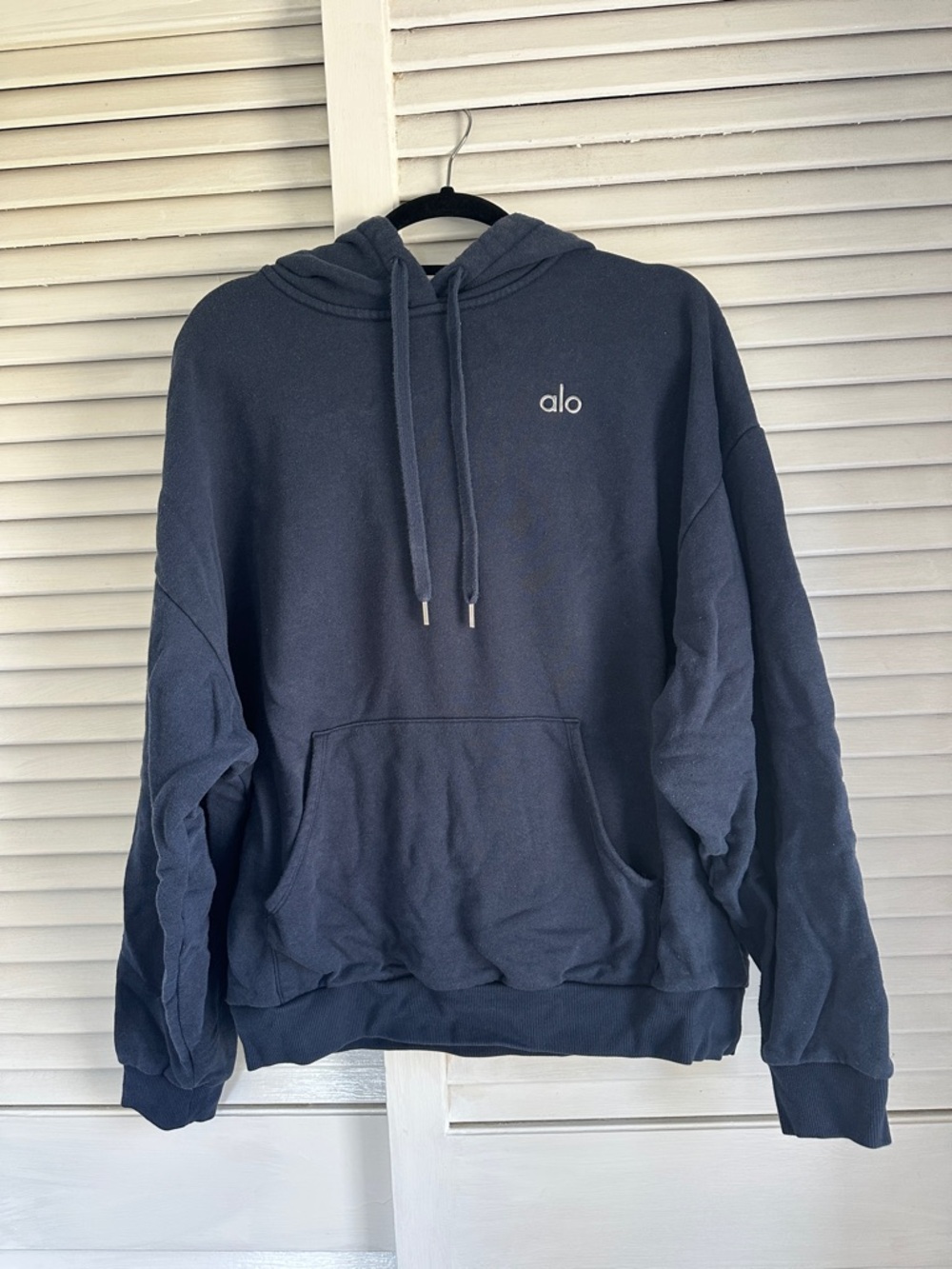 Navy Alo Hoodie